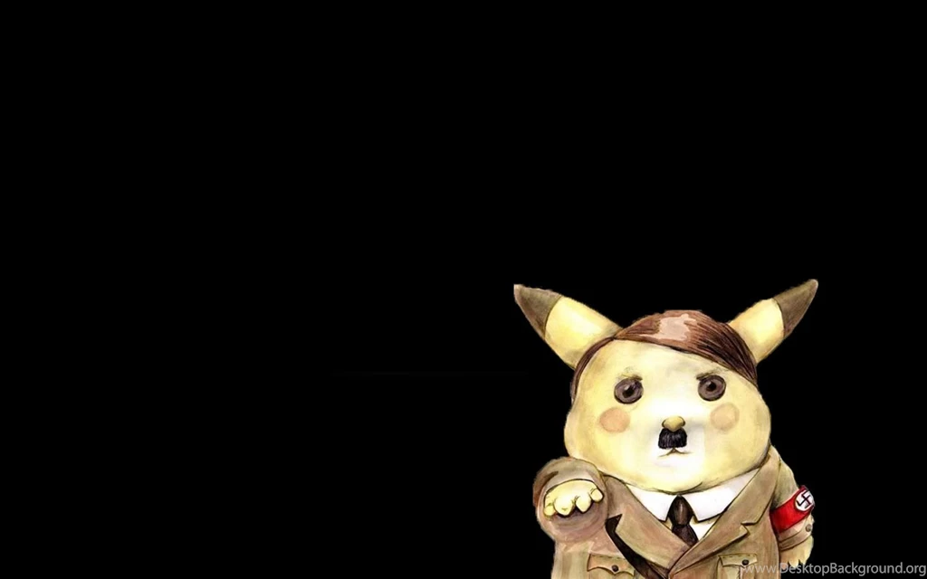 Pokemon Pikachu Adolf Hitler