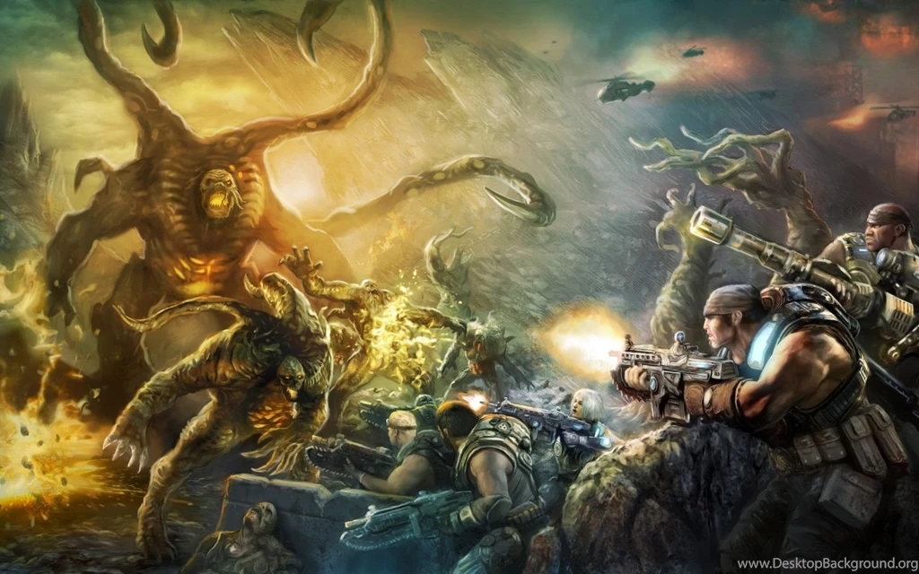 Download Wallpapers 1680x1050 Gears Of War Judgment, Art, Video ...