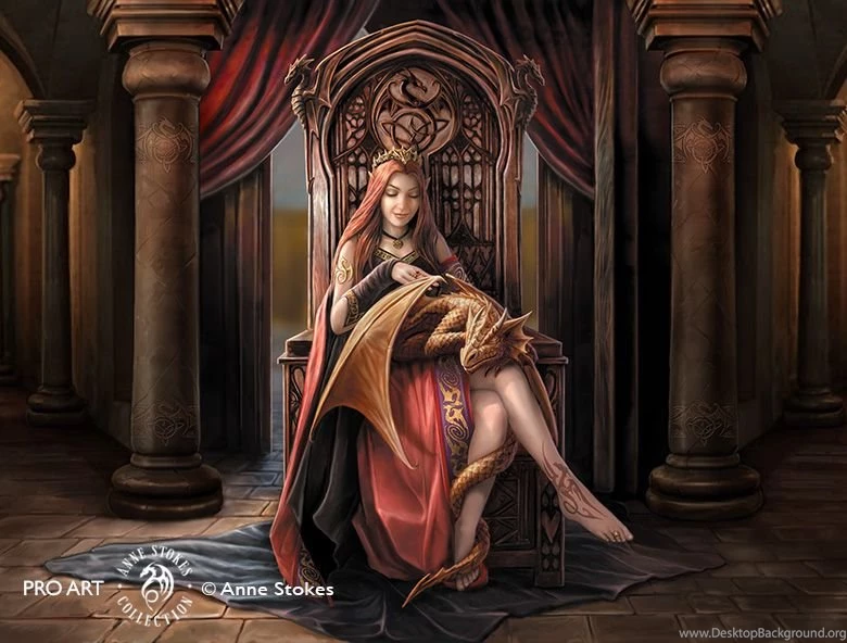 Friends Forever ANNE STOKES Full Wall & Mini Murals Jasabyn