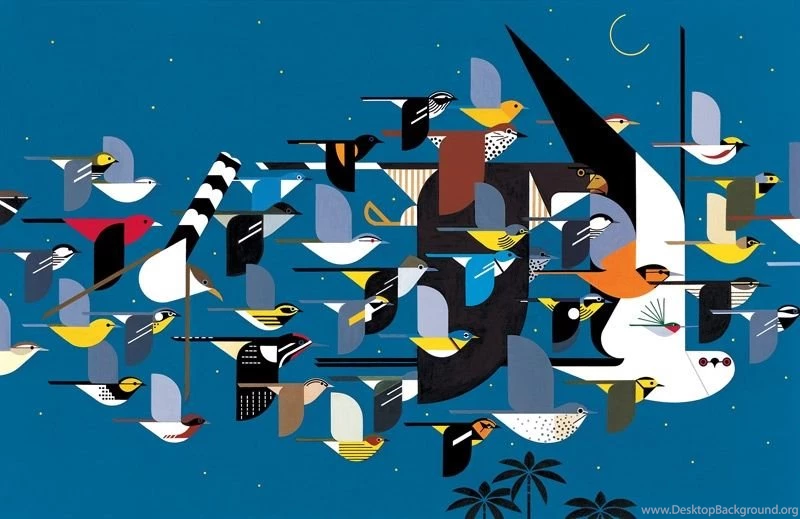 The Charley Harper GelaSkins IOS Collection