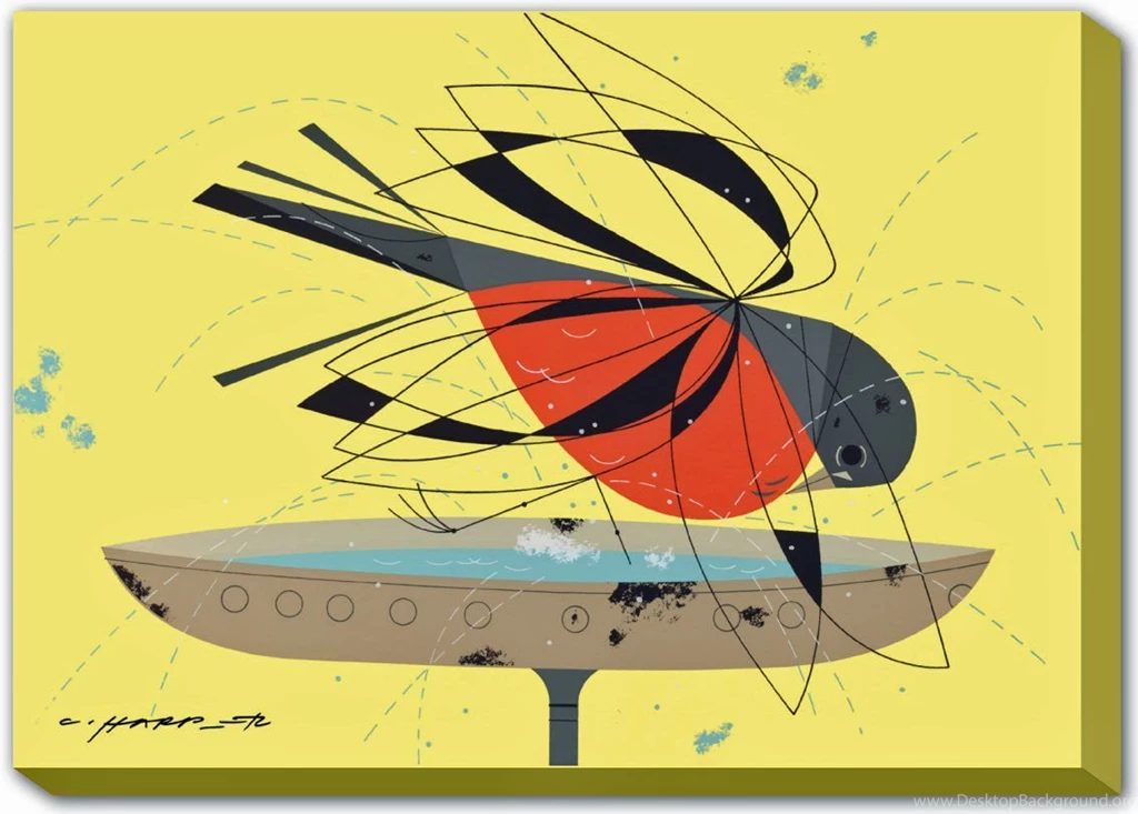Charley Harper Wall Murals For Sale • The Charley Harper Gallery