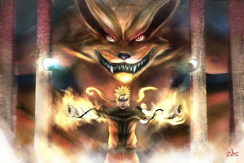 Anime Hankering: Naruto And Nine Tail Fox