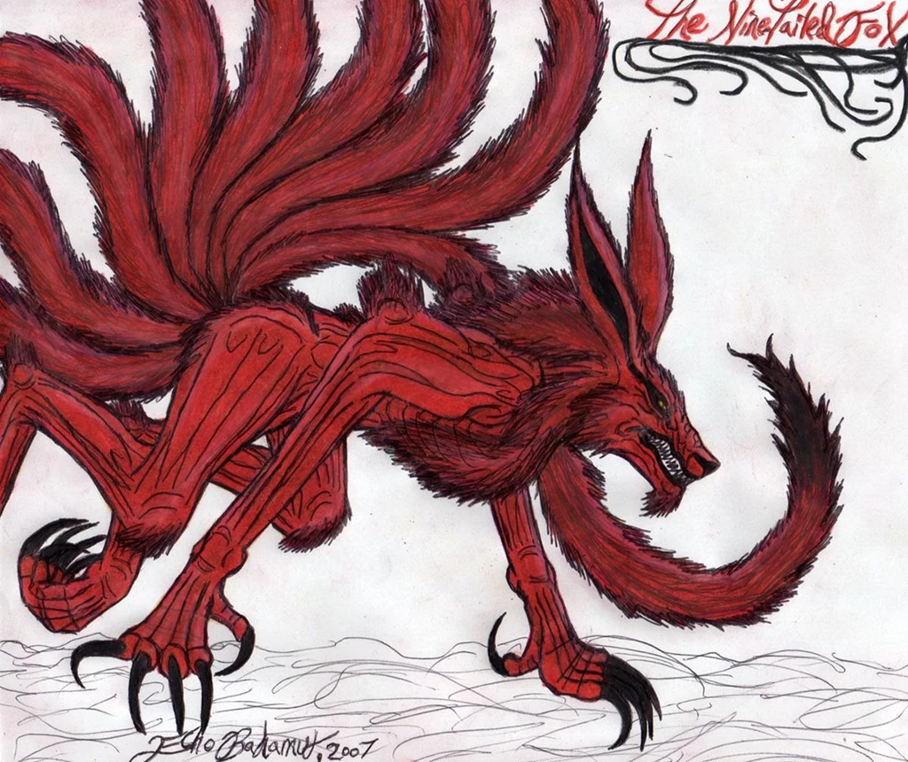Animation Of Naruto: Nine Tailed Demon Fox Wallpapers From Naruto ...