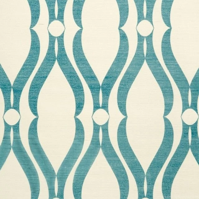 Voyage Wallpaper, Blue Arches Eclectic Wallpapers By Phillip ...