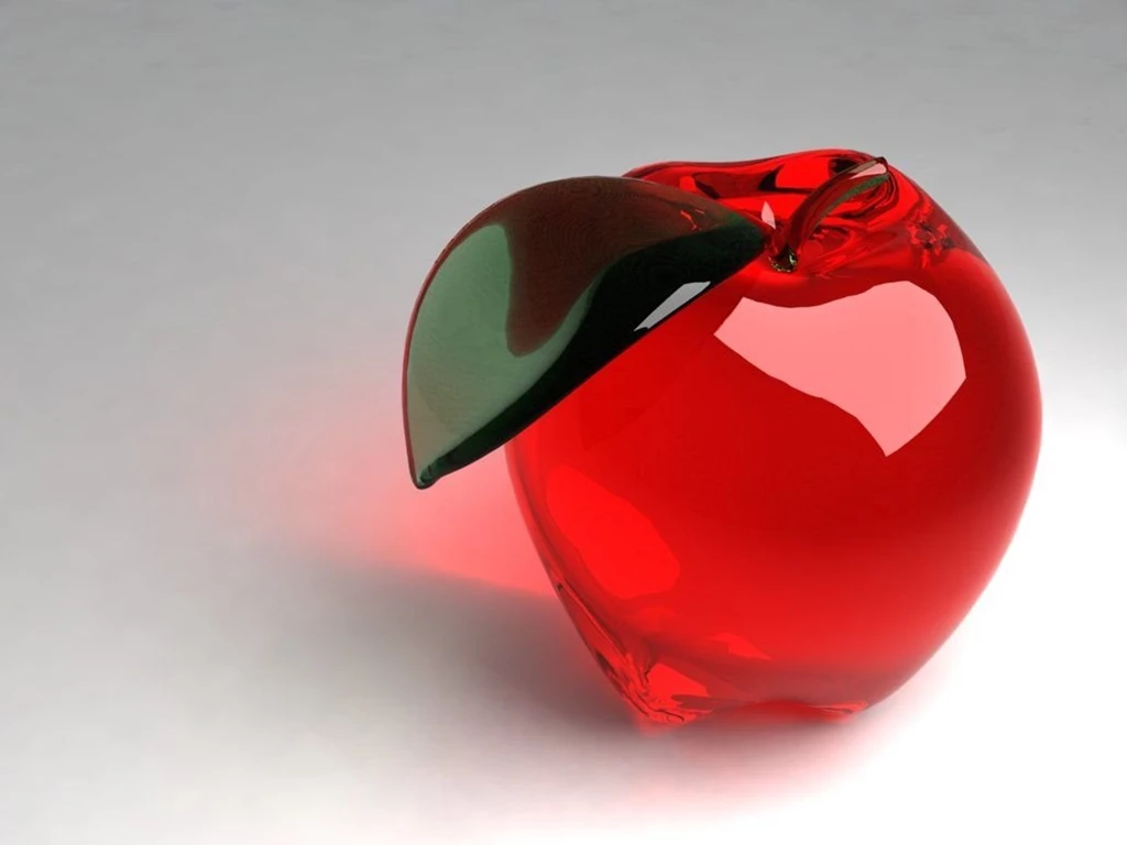 Glass Apple By The crimson shoe On DeviantArt