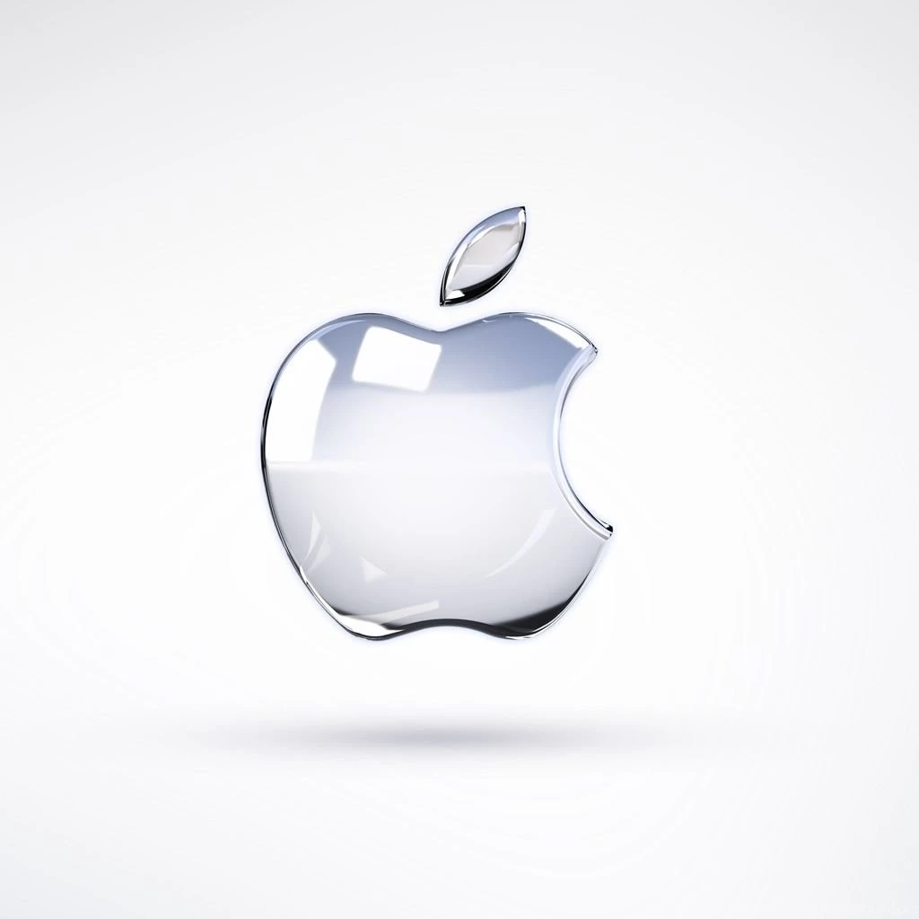 Apple Glass Logo iPad Wallpapers Download