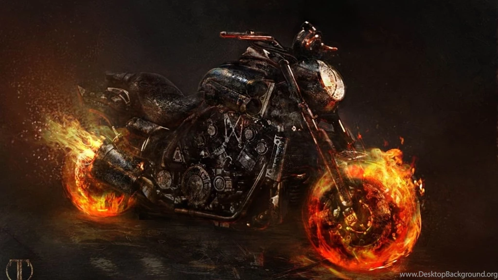 1366x768 Spirit Of Vengeance, Ghost Rider 2, Ghost Rider, Bike ...