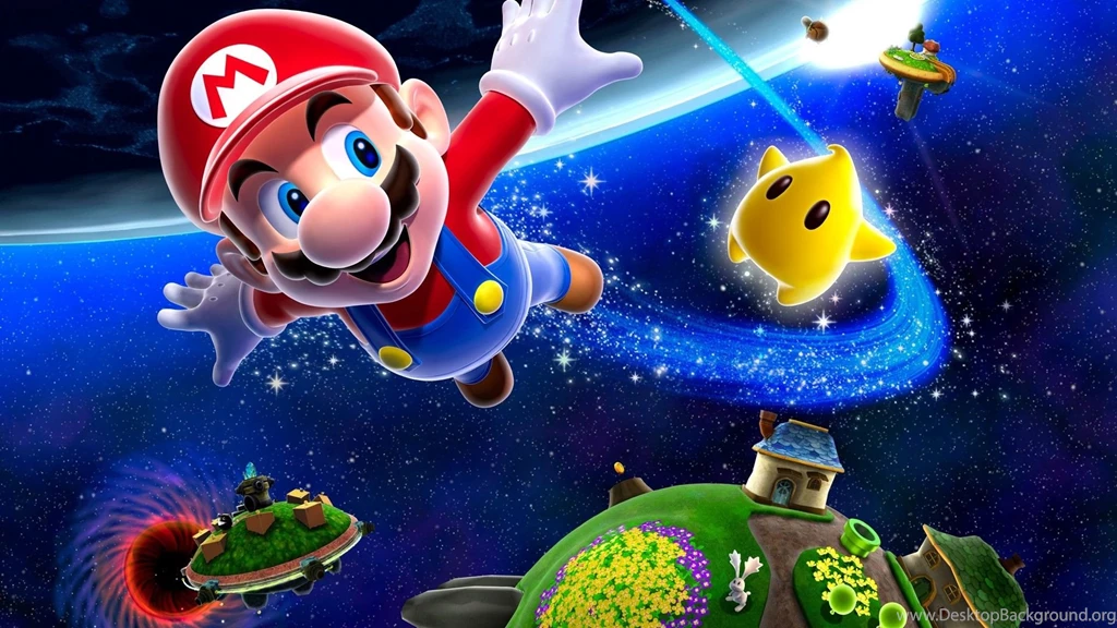 Video Games Mario 3d Super Galaxy