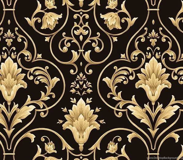 Gallery For Gold And Black Wallpapers Designs