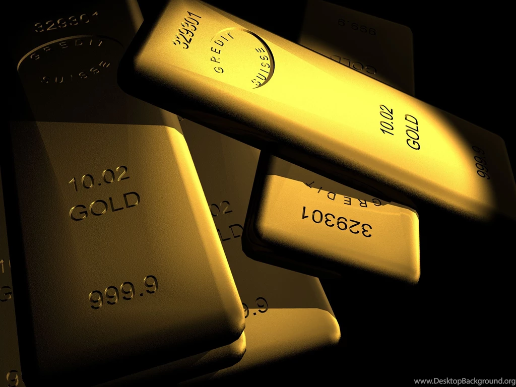 Gold Bullion Black Wallpapers