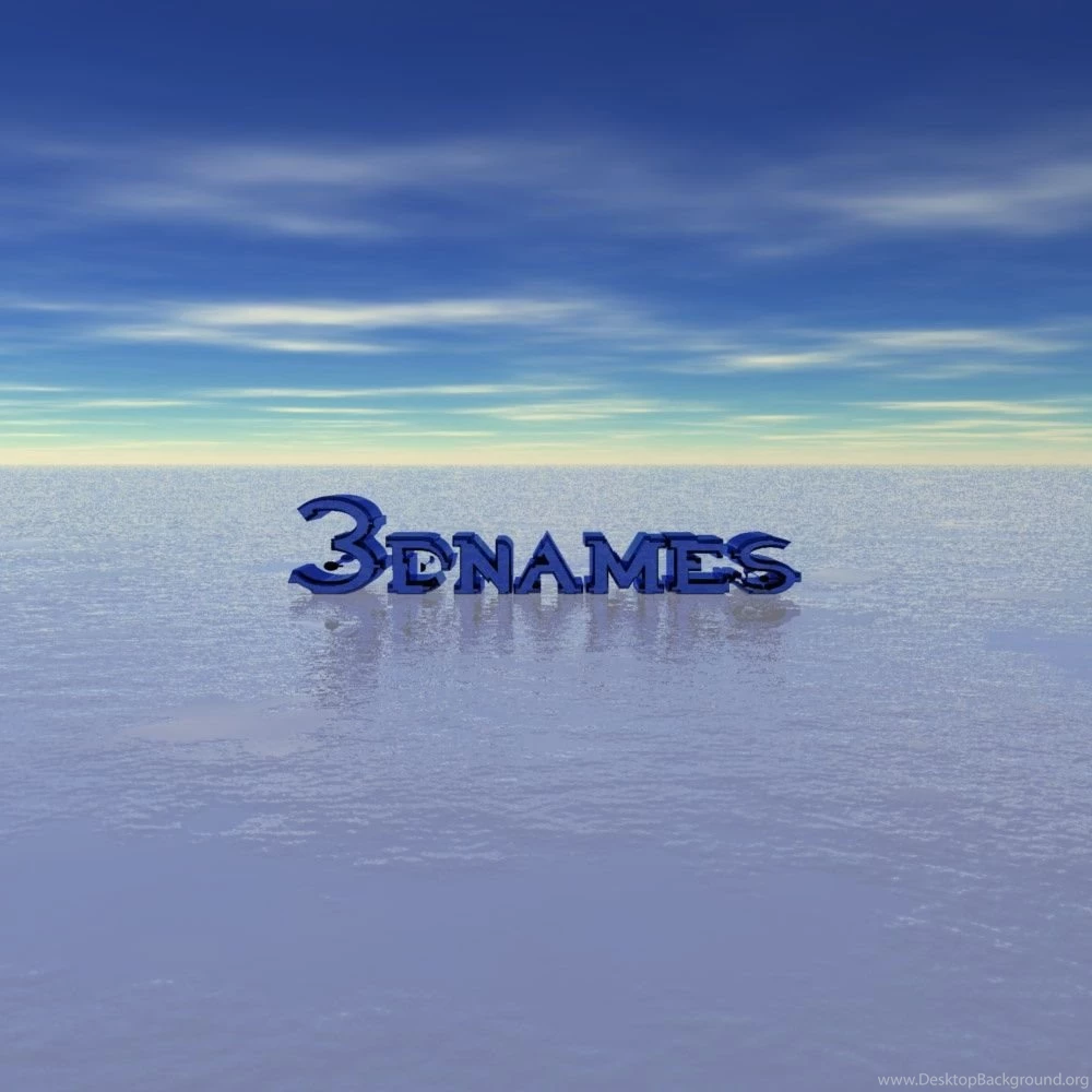 3D Name Wallpapers Make Your Name In 3D