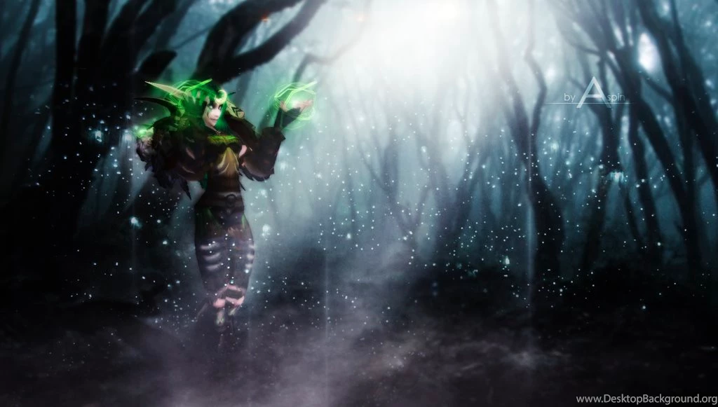 WoW Wallpapers / Night Elf Druid By AspinLul On DeviantArt