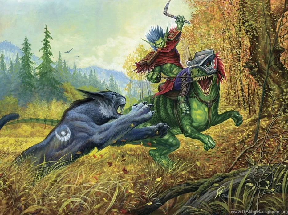 The Aggressive Druid World Of Warcraft By Sergey82M On DeviantArt