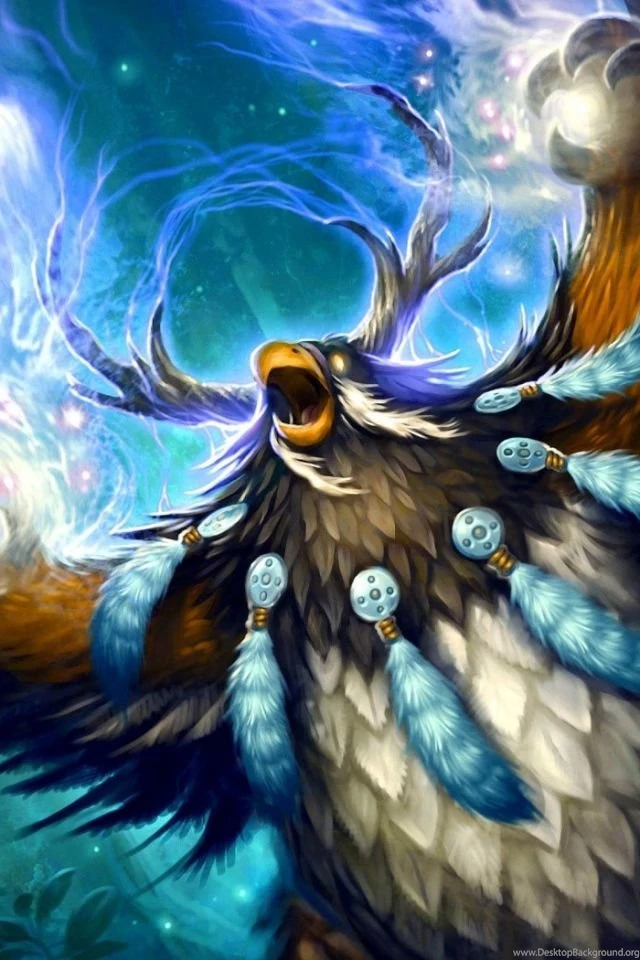 Download Wallpapers 640x960 Wow, Druid, World Of Warcraft iPhone 4S ...