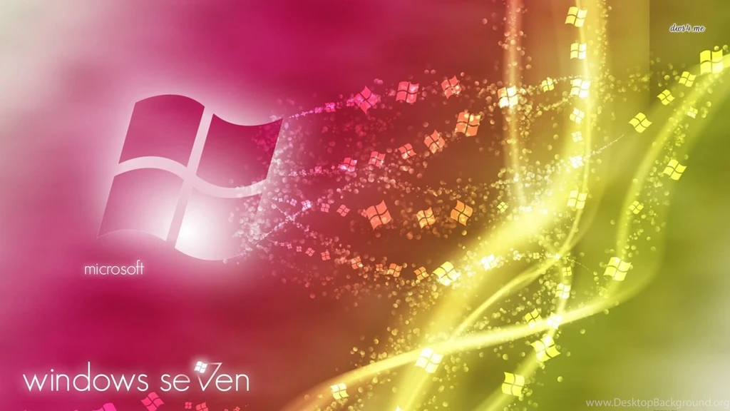 Pink Windows 7 Logo Wallpapers Computer Wallpapers