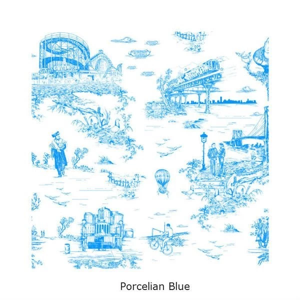 Urbanspace Interiors – Brooklyn Toile Wallpapers