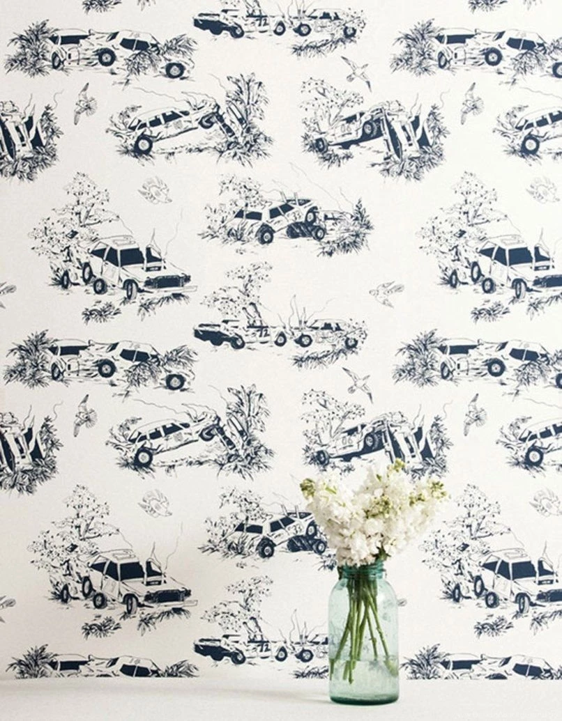 Brooklyn Brand Flat Vernacular's Quirky Wallpapers And Fabrics ...