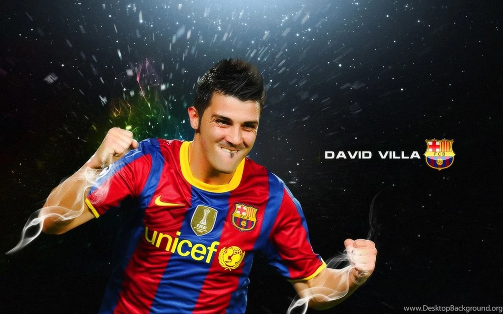 Football Super Star Player: David Villa Latest HD Wallpapers 2012 2013