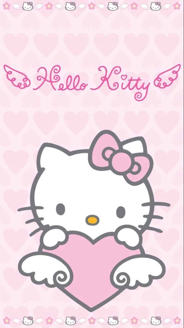 Hello Kitty Iphone 5 Wallpaper. I Love It ❤