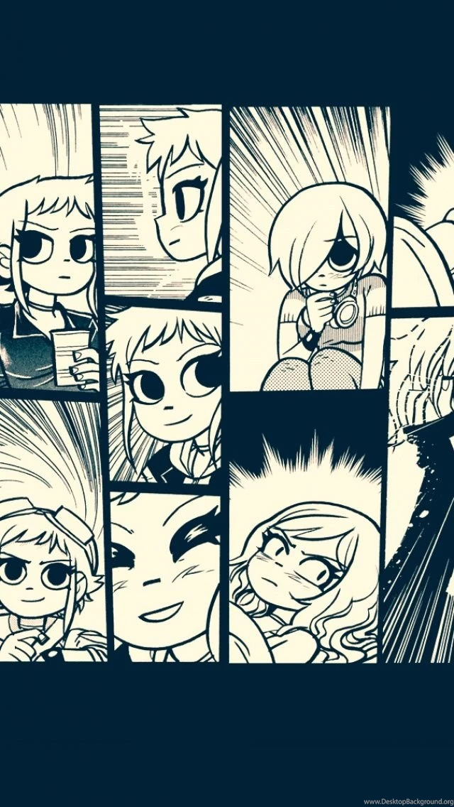 Scott Pilgrim iPhone 5 Wallpapers