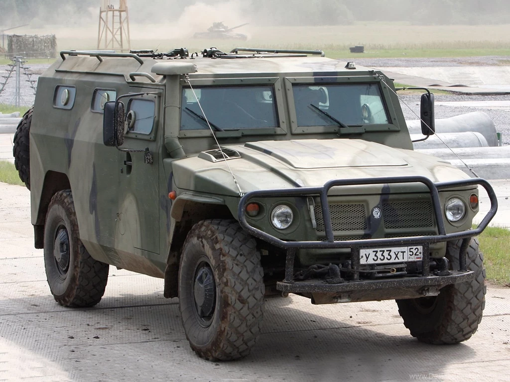 2005 GAZ 233036 SPM 2 Tiger 4x4 Military Emergency Police R ...