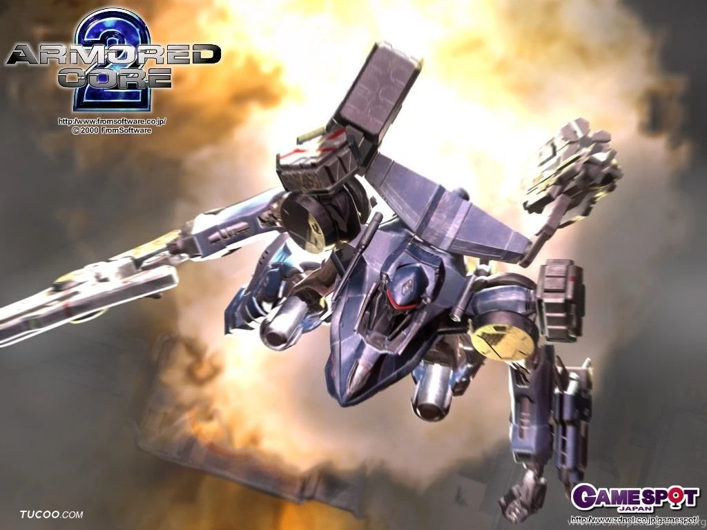 Japanese Game Wallpapers  Armored Core 4   Wallcoo.net