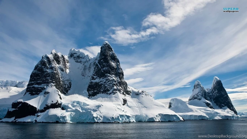 Snowy Cliff Wallpapers Nature Wallpapers
