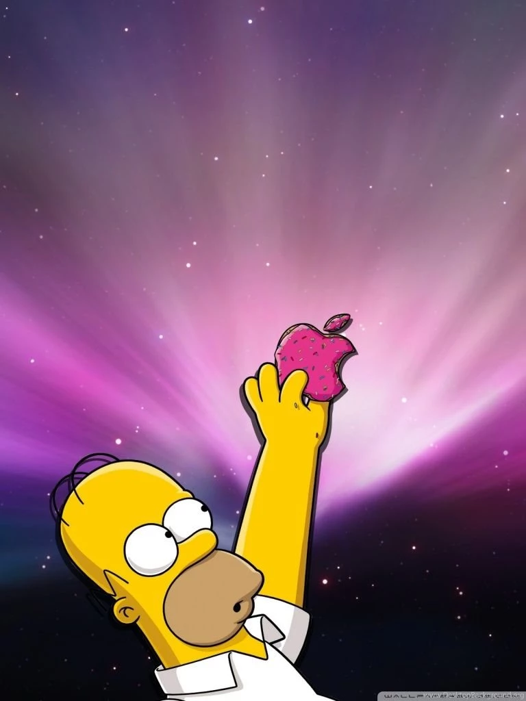 Homer Simpson Donut HD Desktop Wallpapers : High Definition ...