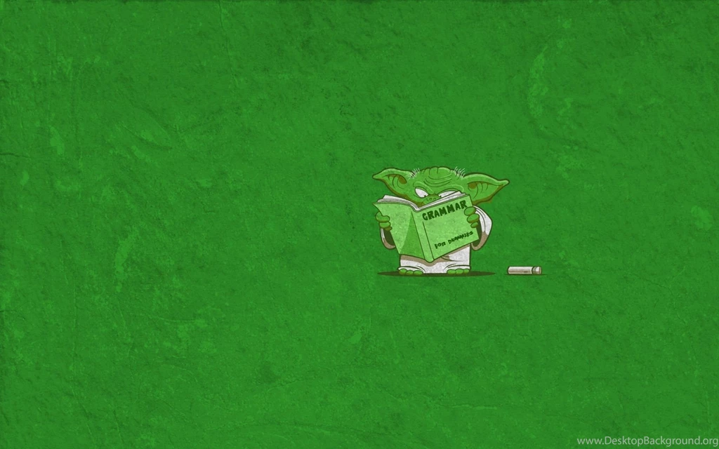 Green, Star Wars, Minimalistic, Funny, Yoda :: Wallpapers