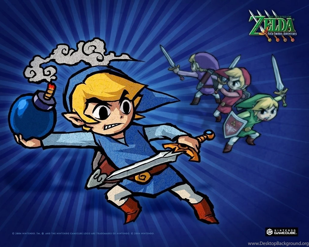 Four Swords Adventures   The Legend Of Zelda Wallpapers (5445974 ...