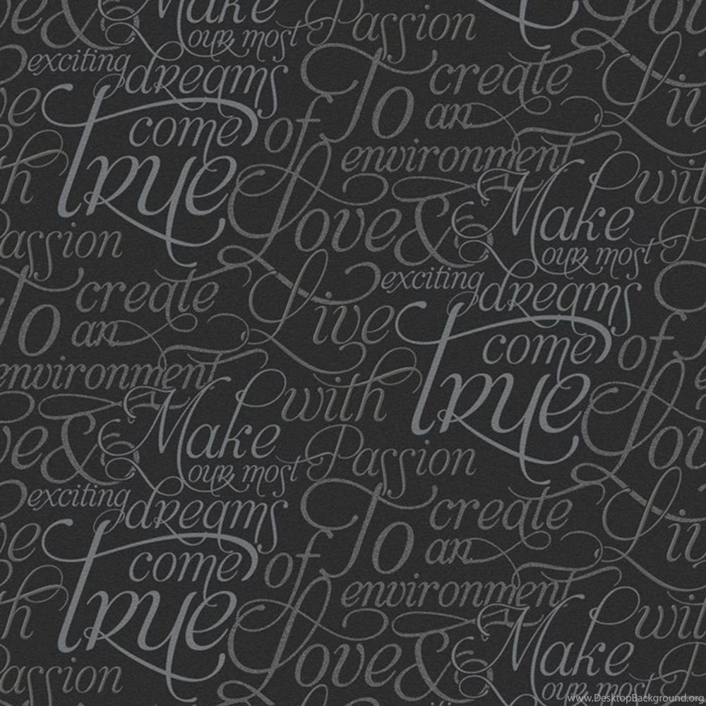 Graham Brown Dreams Designer Calligraphy Black Silver Wallpapers 32 748