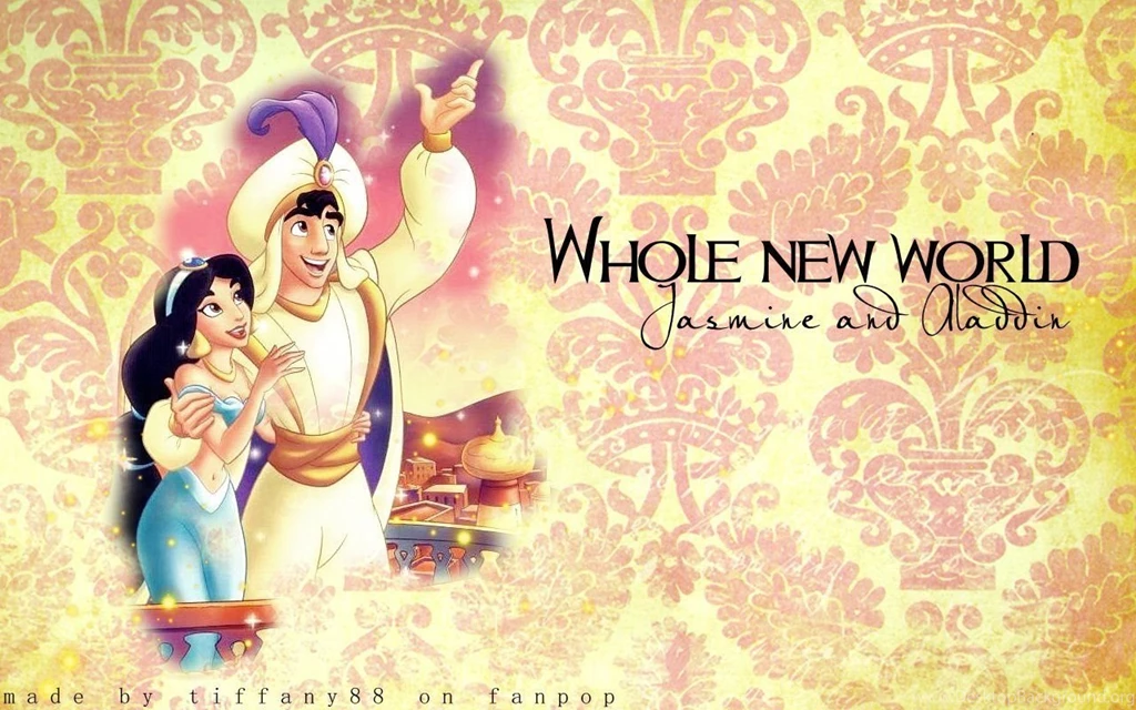 Aladdin And Jasmine Princess Jasmine Wallpapers (15592889) Fanpop