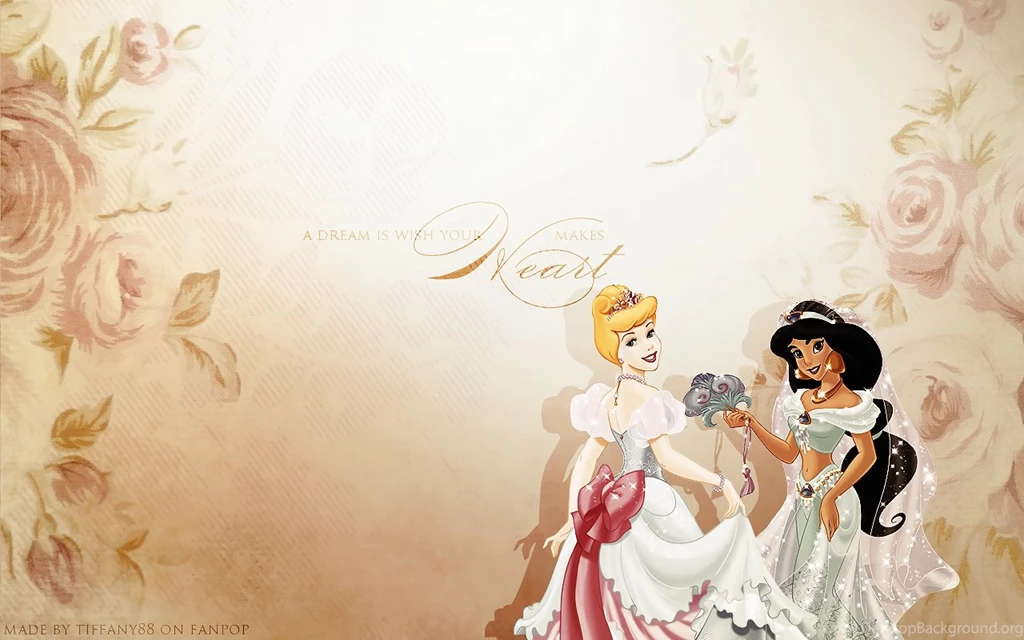 Jasmine And Cinderella ~ ♥   Princess Jasmine Wallpapers (32761612 ...