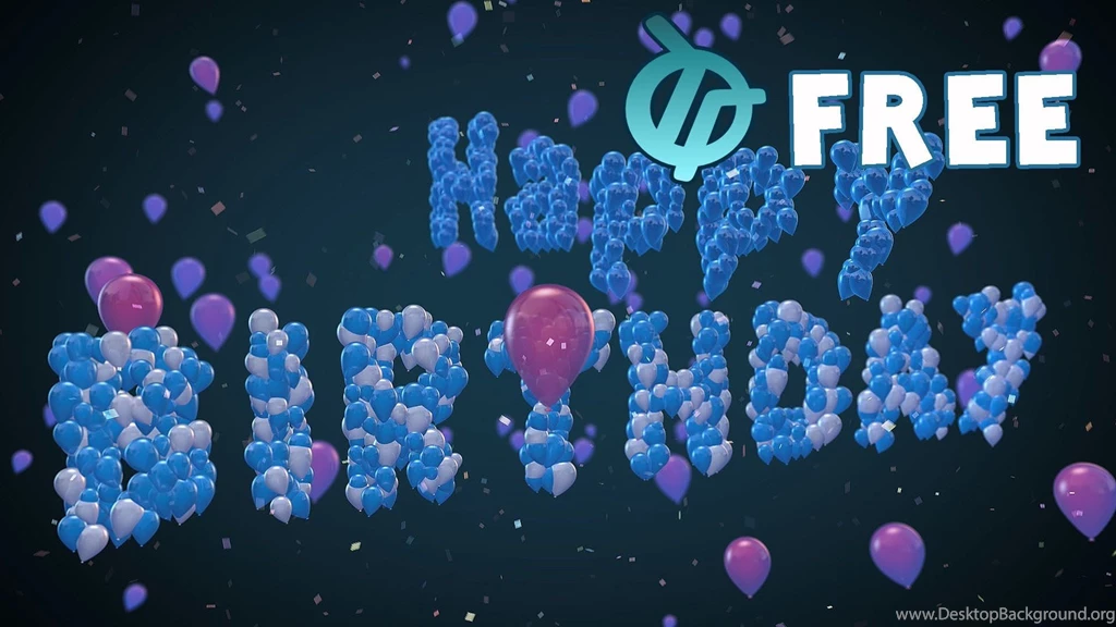 Free Happy Birthday Video Backgrounds YouTube