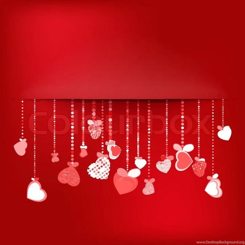 Valentines Day Background. EPS 10 Vector File Included
