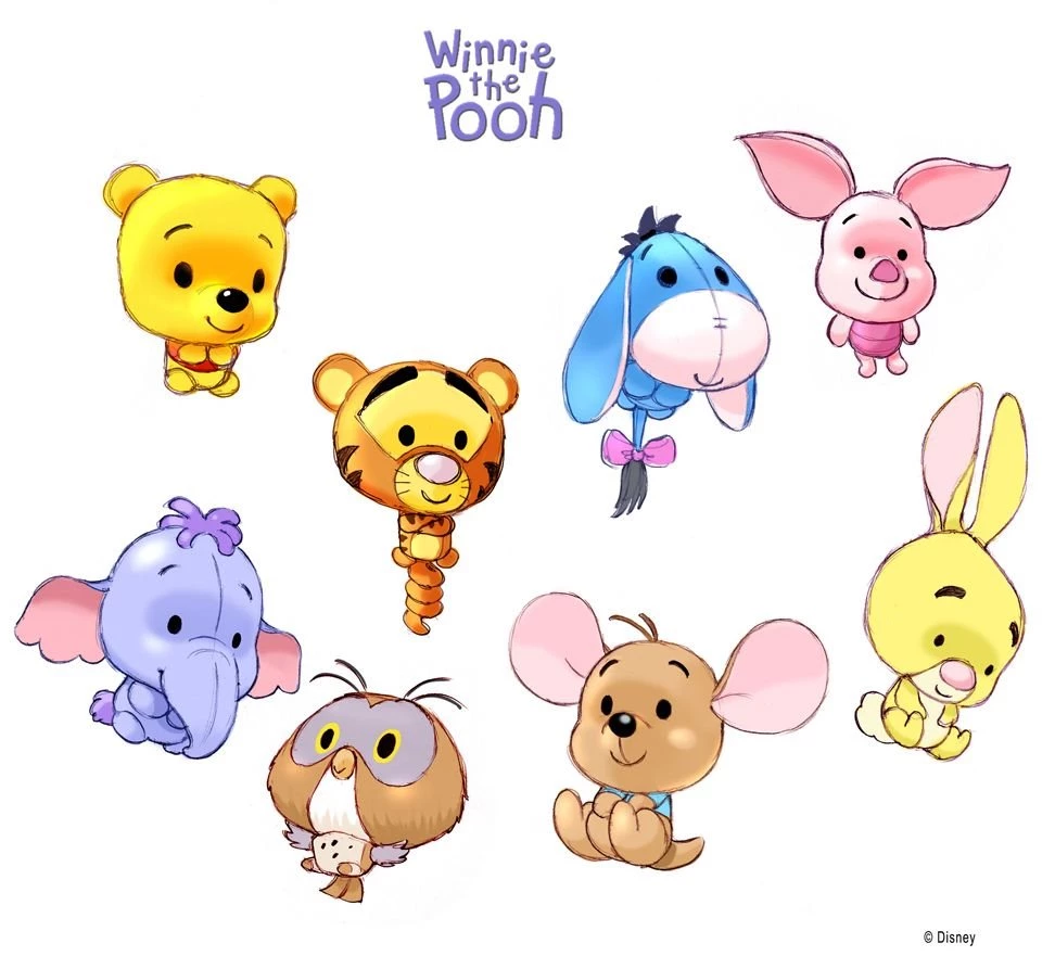 Chibi Winnie The Pooh HD Wallpapers Image For iPhone Cartoons ...
