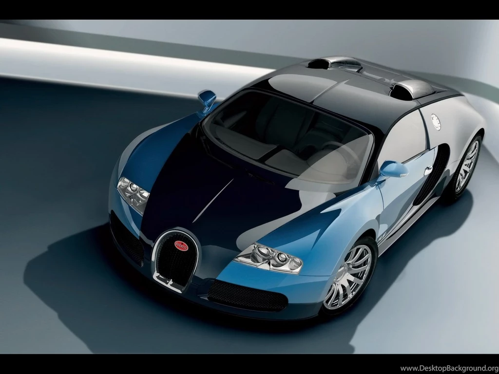 Wallpapers Bugati Veron Bugatti Veyron Study Blue Front Top ...