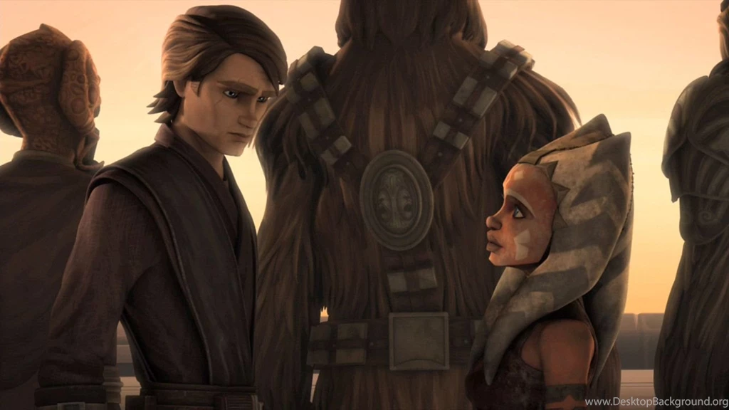 Anakin And Ahsoka   Anakin And Ahsoka Wallpapers (25843290)   Fanpop