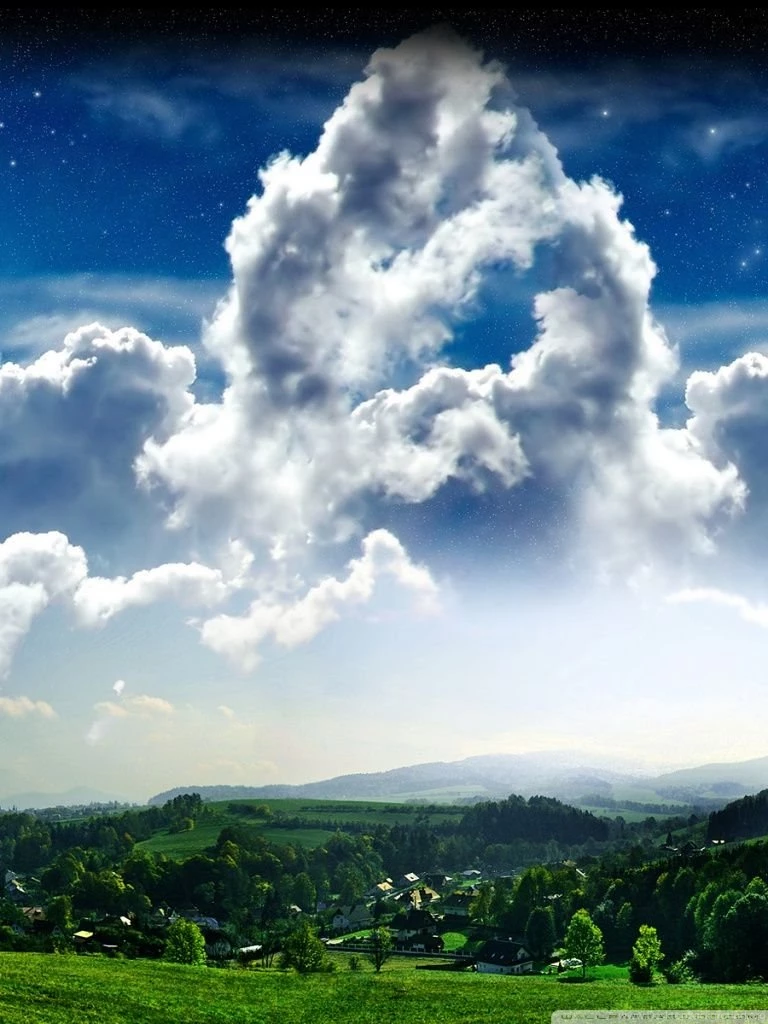 Hill Top View HD Desktop Wallpapers : Widescreen : High Definition ...