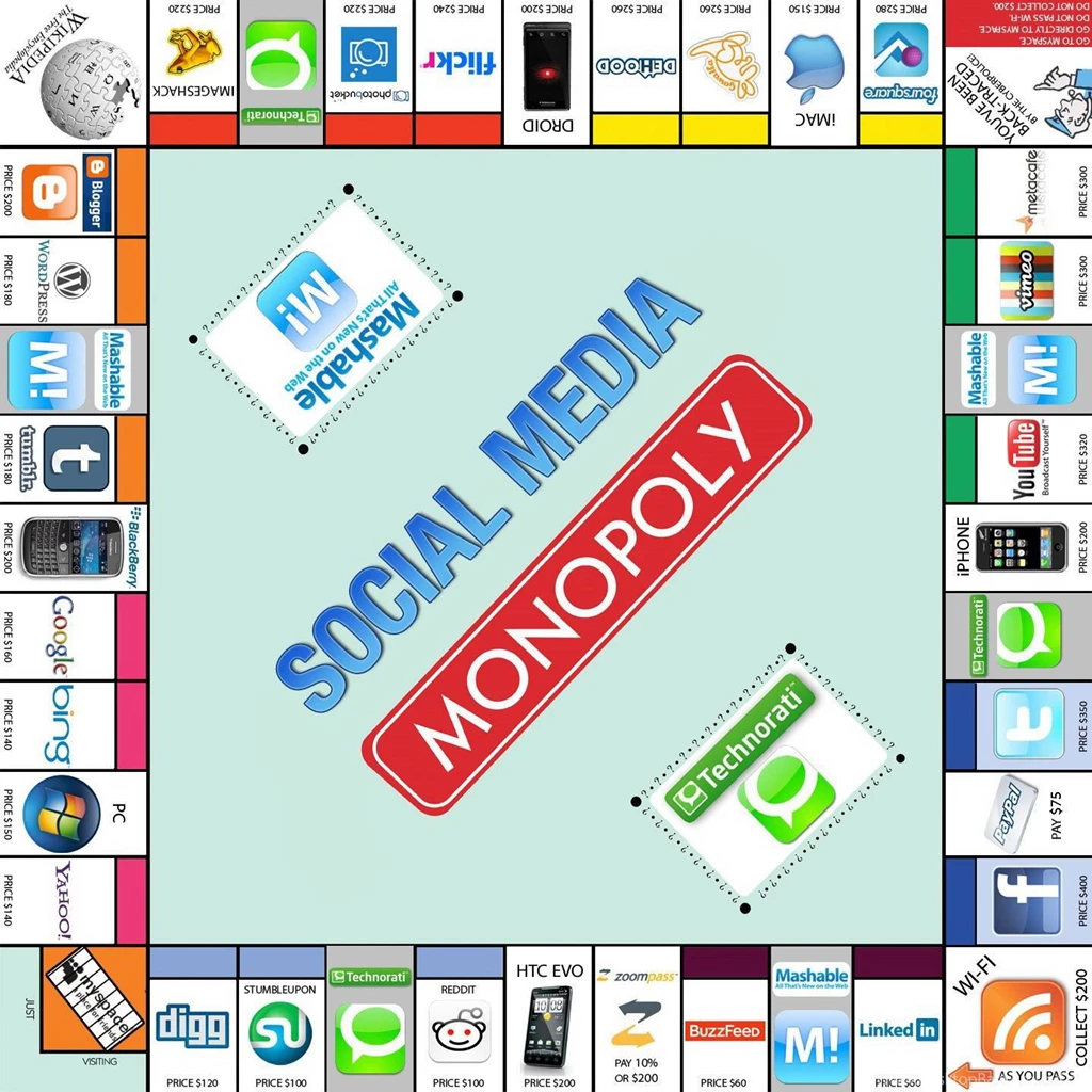 Social Media Monopoly None... Wallpapers   (