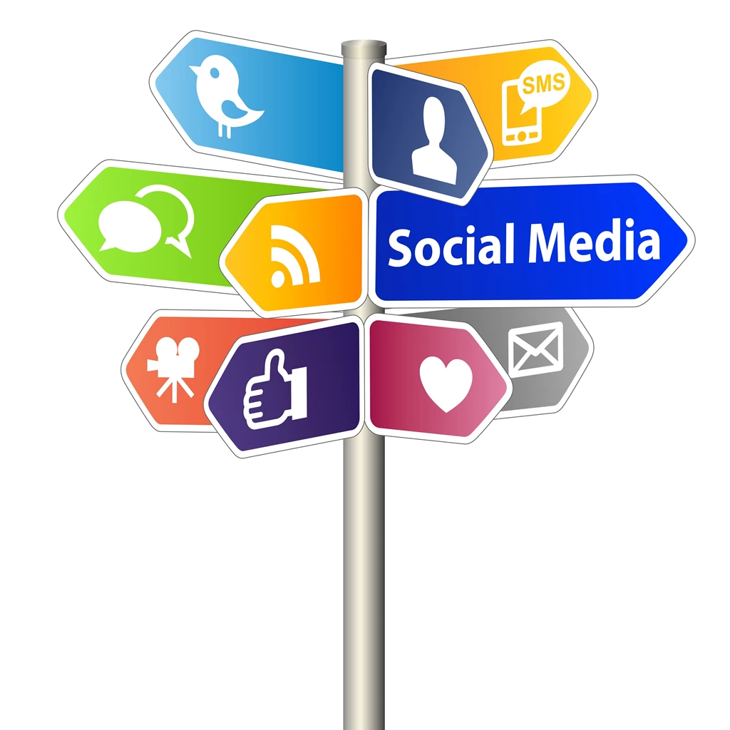 SOCIAL MEDIA Computer Internet Typography Text Poster Wallpapers ...