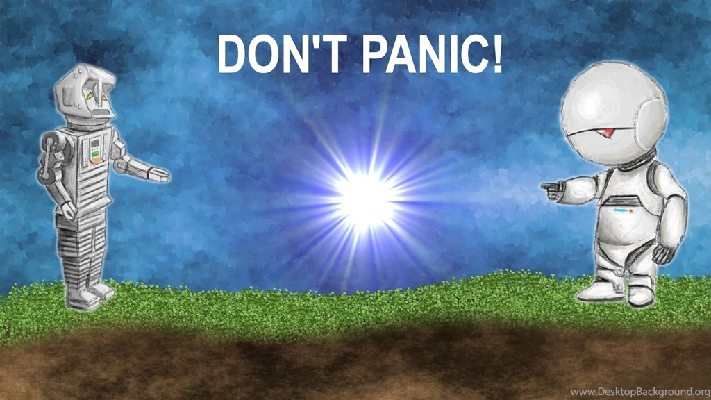 Don't Panic By NeonSalad On DeviantArt