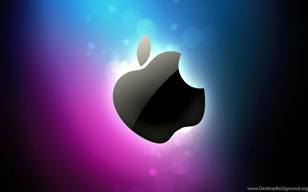 Official Apple Logo High Resolution Wallpaper.