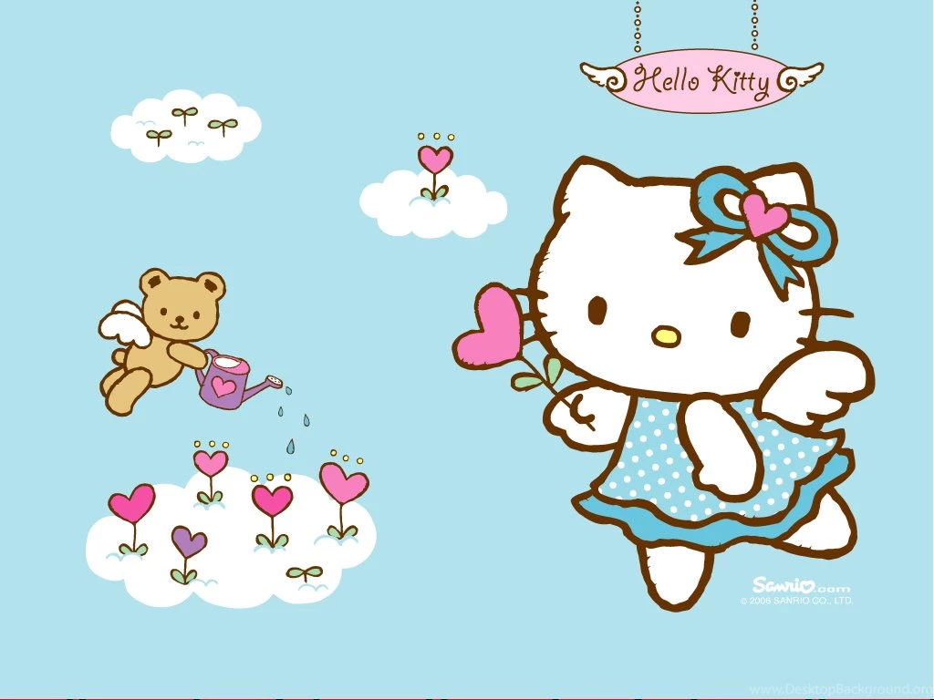 Backgrounds Hello Kitty Wallpapers Cave