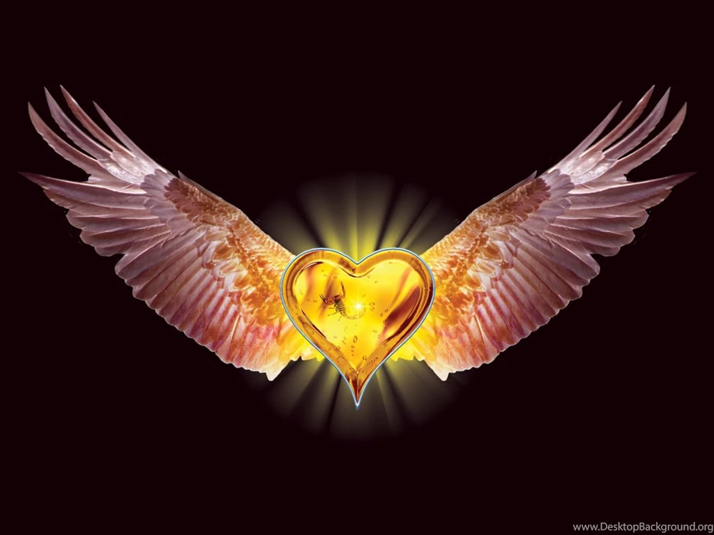 Free Desktop Wallpaper, Stratovarius Eagle Heart Wings Valentine ...