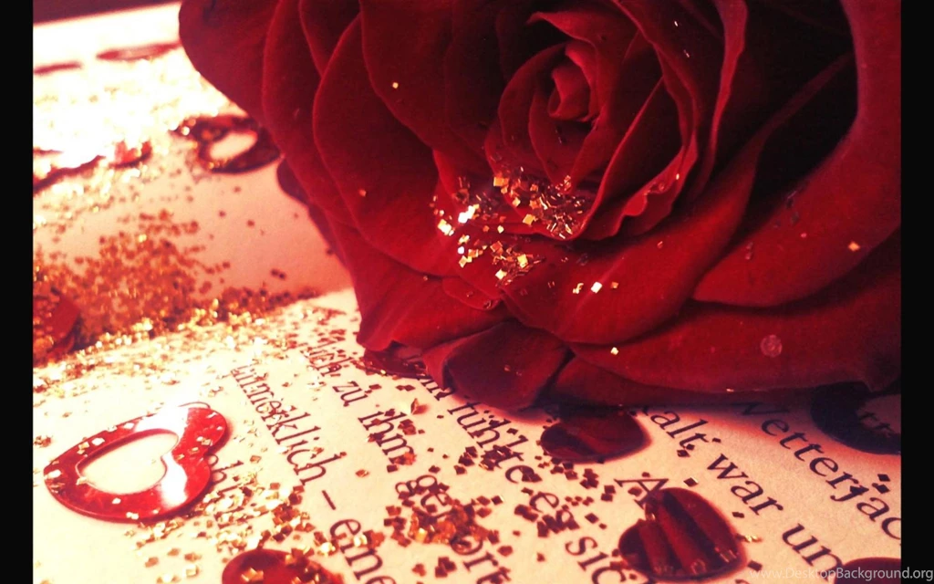 My Glittering Rose Wallpapers   (