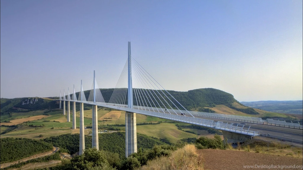 1920x1080 Viaduc De Millau Bridge France Desktop PC And Mac Wallpapers