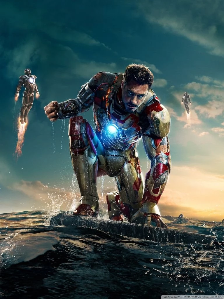 Iron Man 3 Iron Man Vs Mandarin HD Desktop Wallpapers : High ...