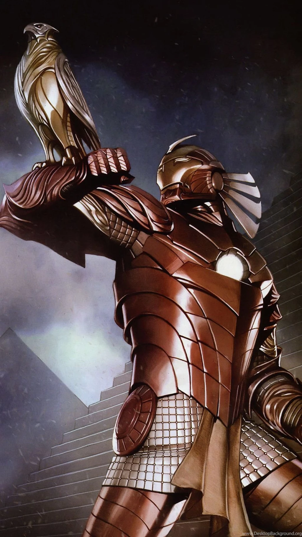 Egyptian Iron Man Mobile Wallpapers 14053