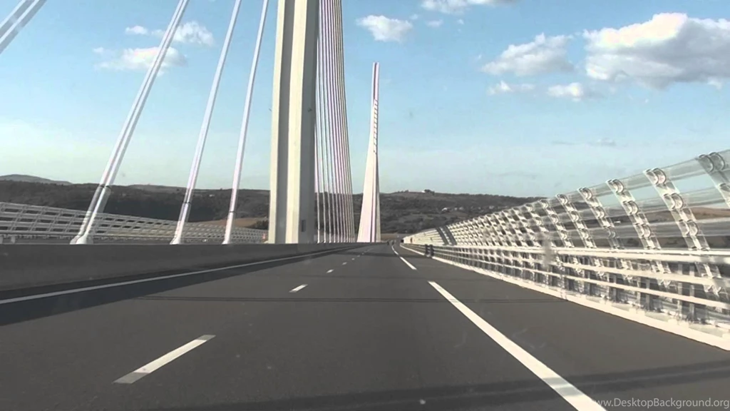 Riding Over The Millau Viaduct 2011 YouTube
